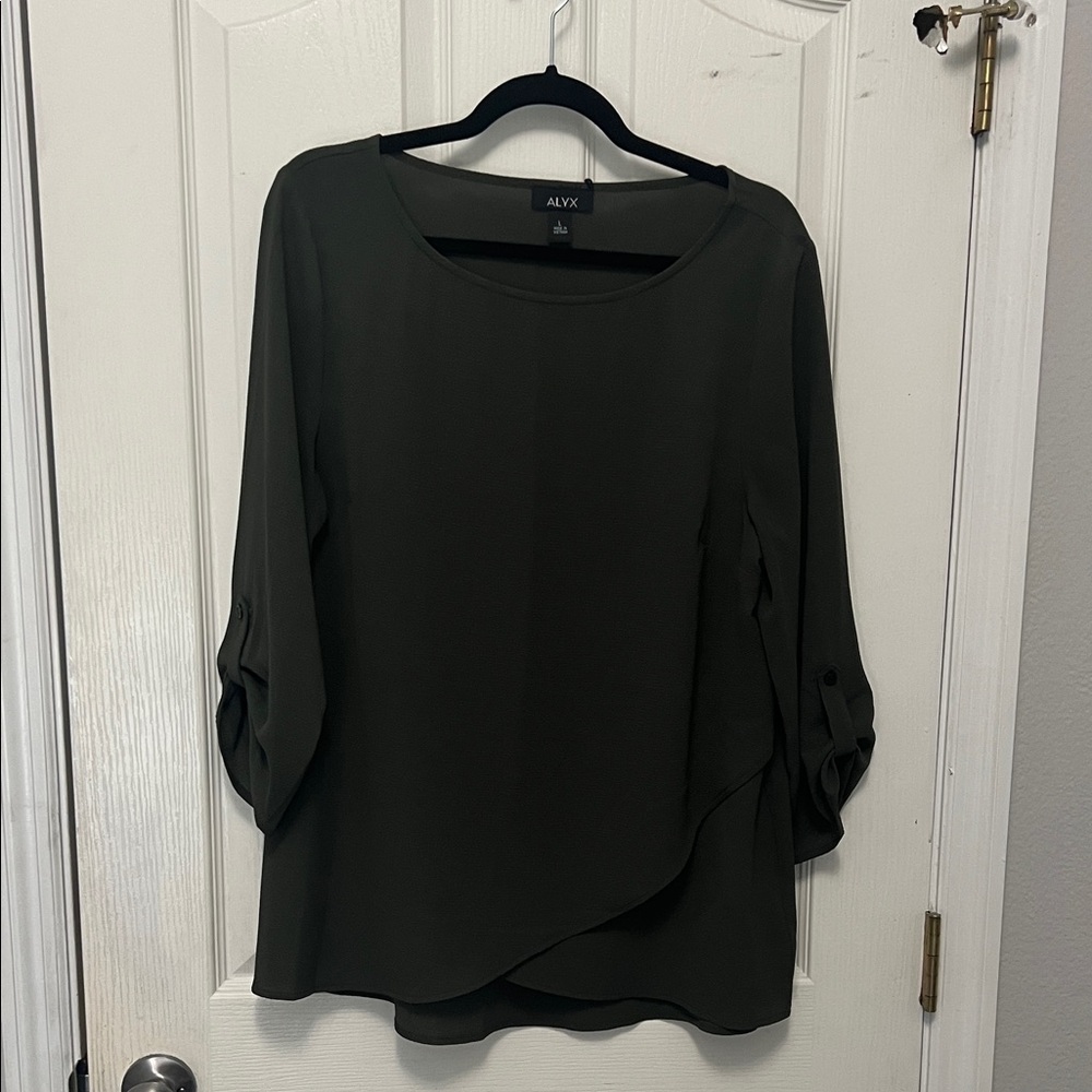 Alyx Women's Dark Olive Blouse